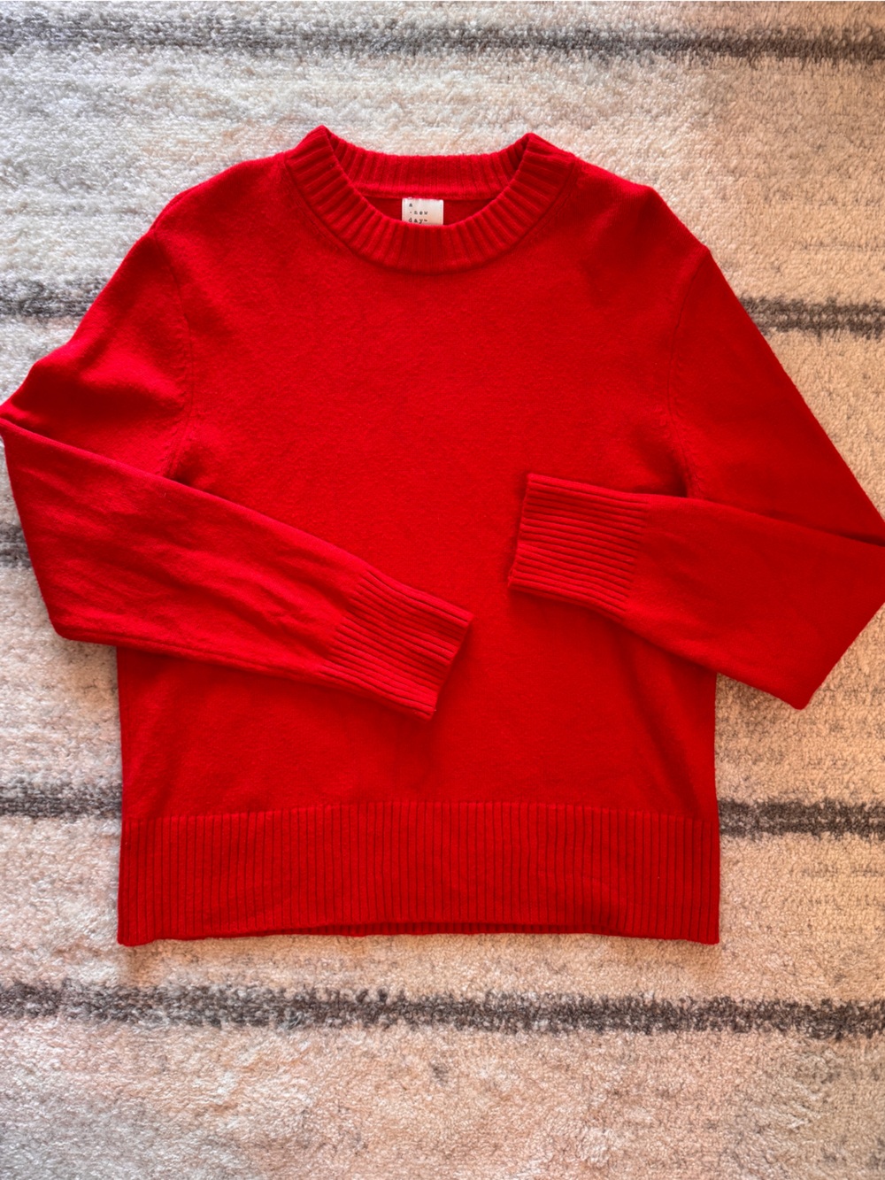 Target Red Crew Neck Sweater